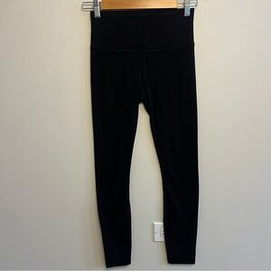 Athleta Black Elation 7/8 Tights Yoga Classic Active Workout Fitness